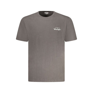 Black Cotton Men's T-Shirt