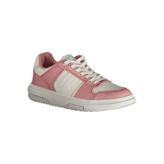 Zapatillas de poliuretano rosa para mujer