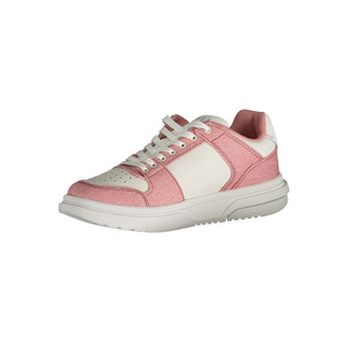 Zapatillas de poliuretano rosa para mujer