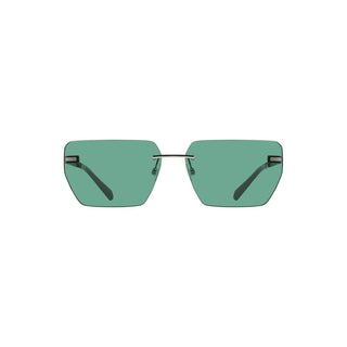 Verde Metallo Herren-Sonnenbrille