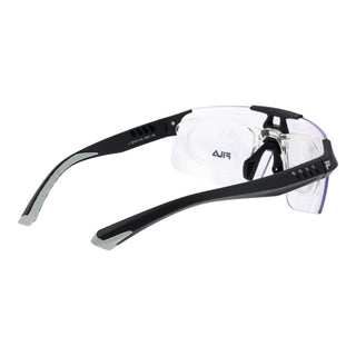 Sonnenbrille aus schwarzem Nylon