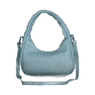 Blaue Polyethylen-Handtasche