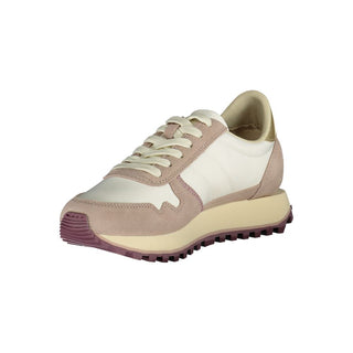 Bianco Poliestere Women Sneaker