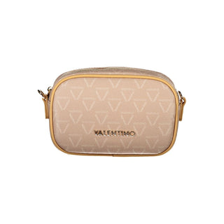 Bolso de mujer beige de poliuretano  