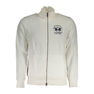 Sudadera de algodón blanca para hombre