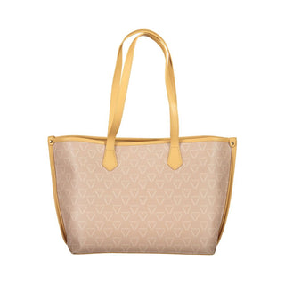 Beige Polyethylen-Handtasche