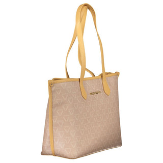 Beige Polyethylen-Handtasche