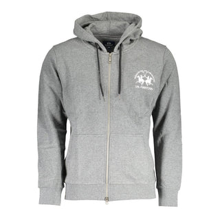 Grigio Cotton Men Sweatshirt