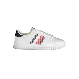 Zapatilla deportiva blanca de poliuretano para hombre