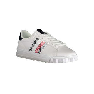 Zapatilla deportiva blanca de poliuretano para hombre