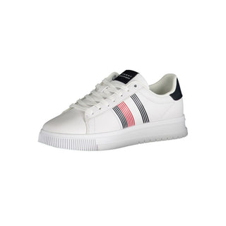 Zapatilla deportiva blanca de poliuretano para hombre