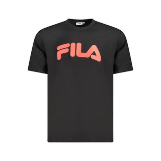 Herren-T-Shirt aus schwarzer Baumwolle