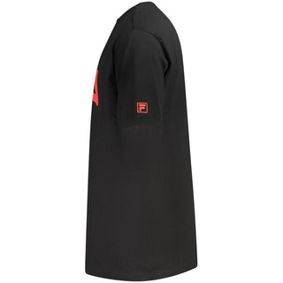 Herren-T-Shirt aus schwarzer Baumwolle