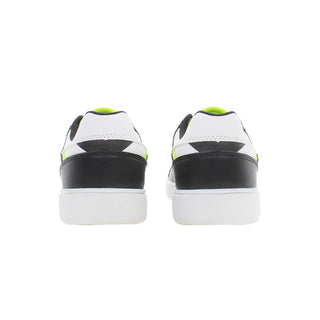 Black Polyester Men's Sneaker