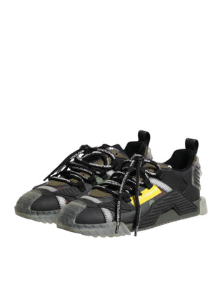 Mehrfarbige Schnür-Low-Top-NS1-Sneaker