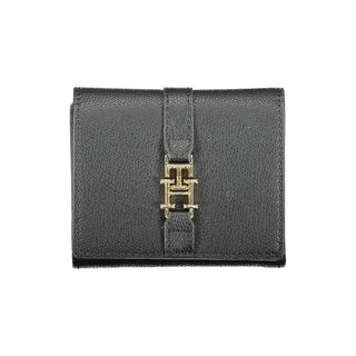 Cartera para mujer de poliuretano negro