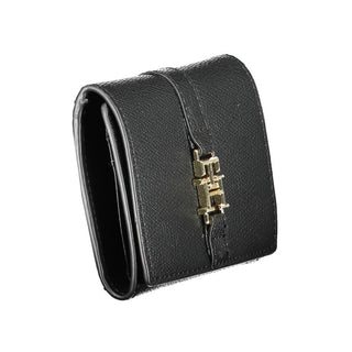 Cartera para mujer de poliuretano negro