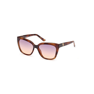 Gafas de sol inyectadas marrones para mujer