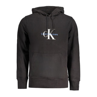 Schwarzes Baumwoll-Sweatshirt für Herren