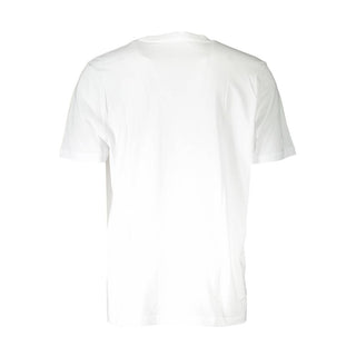 Weißes Baumwoll-Herren-T-Shirt
