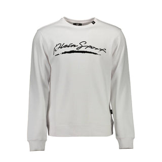 Sudadera de algodón blanca para hombre