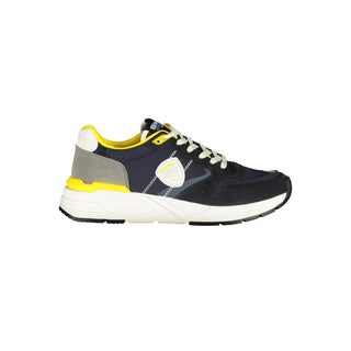 Blauer Polyurethan-Herren-Sneaker