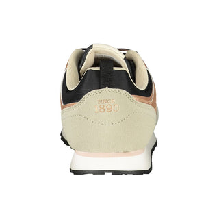 Nero Polyurethane Womens Sneaker