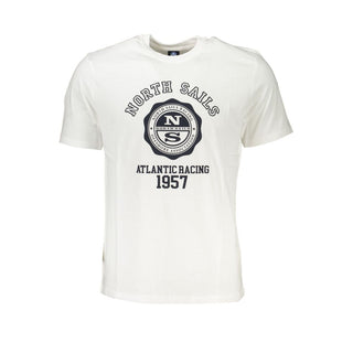 Bianco Baumwoll-Herren-T-Shirt
