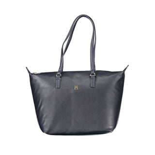 Blu Polyester Damen Handtasche
