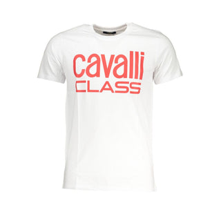 Camiseta de algodón blanca para hombre