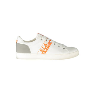 Zapatilla deportiva blanca de poliuretano para hombre