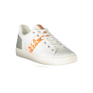 Herren-Sneaker aus weißem Polyurethan