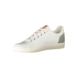 Herren-Sneaker aus weißem Polyurethan