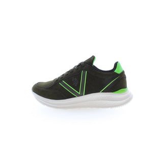 Grüner Polyester-Herren-Sneaker