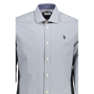 Azzurro Cotton Men's Shirt