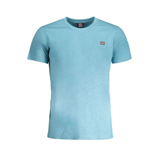 Blauer Polyester Herren-Badeboxer