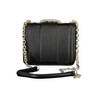 Bolso de mujer de poliuretano negro