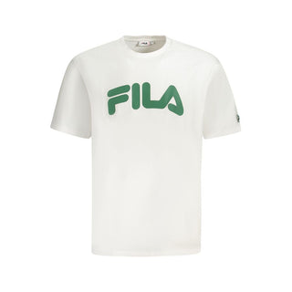 Camiseta de algodón blanca para hombre