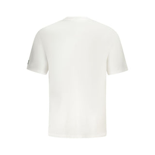 Camiseta de algodón blanca para hombre