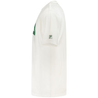 Camiseta de algodón blanca para hombre