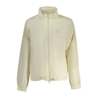 Chaqueta blanca de nylon para mujer