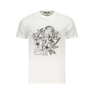 Bianco Baumwoll-Herren-T-Shirt