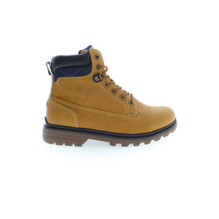 Beiger Herrenstiefel aus Synthetik