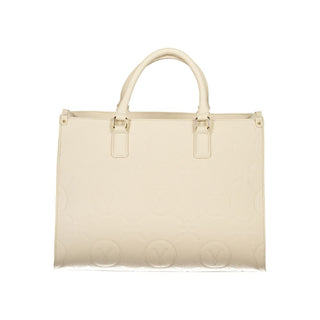 Beige Polyethylen-Handtasche