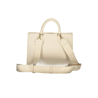 Beige Polyethylen-Handtasche