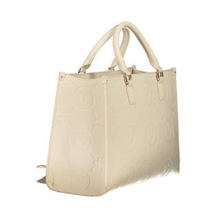 Beige Polyethylen-Handtasche