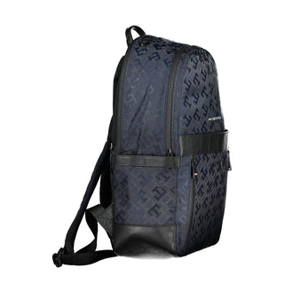 Blauer Polyester-Herrenrucksack
