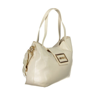 Bolso de mujer de poliuretano beige