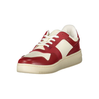 Rosso Leder Sneaker für Damen