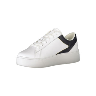 Bianco Polyurethan Damen-Sneaker